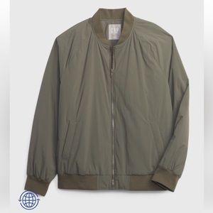 GAP Men’s Recycled Bomber Jacket Sz L